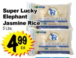 Superior Grocers Super Lucky Elephant Jasmine Rice offer