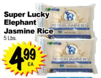 Superior Grocers Super Lucky Elephant Jasmine Rice offer