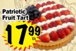 Superior Grocers Patriotic Fruit Tart offer