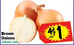 Superior Grocers Brown Onions offer