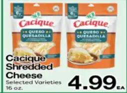Superior Grocers Cacique Shredded Cheese offer