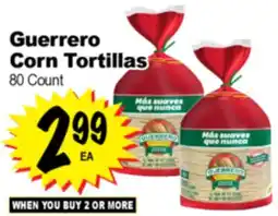 Superior Grocers Guerrero Corn Tortillas offer
