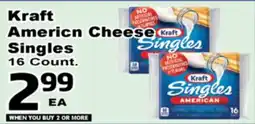 Superior Grocers Kraft American Cheese Singles offer