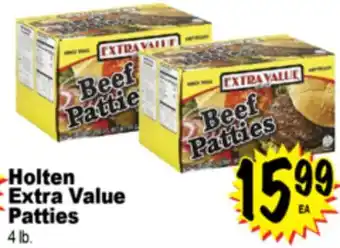 Superior Grocers Holten Extra Value Patties offer