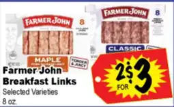 Superior Grocers Farmer John Breakfast Links offer