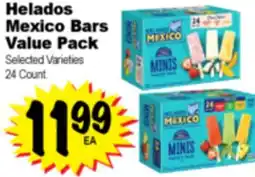 Superior Grocers Helados Mexico Bars Value Pack offer