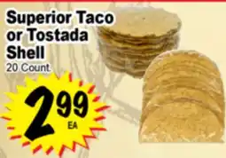 Superior Grocers Superior Taco or Tostada Shell offer