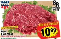 Superior Grocers Beef Flap Meat offer