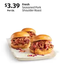 Aldi Seasoned Pork Shoulder Roast offer
