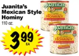 Superior Grocers Juanita's Mexican Style Hominy offer