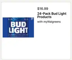 Walgreens 24-Pack Bud Light Products offer