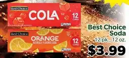 Living Fresh Market Best Choice Soda offer