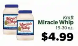 Living Fresh Market Kraft Miracle Whip offer