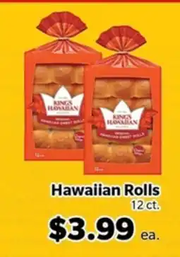 Living Fresh Market Hawaiian Rolls offer