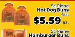 Living Fresh Market St. Pierre Hot Dog Buns offer