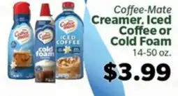 Living Fresh Market Coffee-Mate Creamer, Iced Coffee or Cold Foam offer