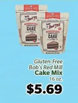 Living Fresh Market Gluten-Free Bob's Red Mill Cake Mix offer