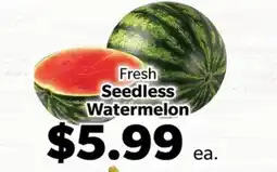 Living Fresh Market Fresh Seedless Watermelon offer
