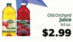 Living Fresh Market Old Orchard Juice offer