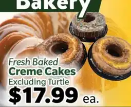 Living Fresh Market Fresh Baked Creme Cakes offer