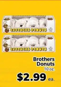 Living Fresh Market Brothers Donuts offer