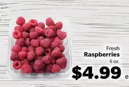 Living Fresh Market Fresh Raspberries offer