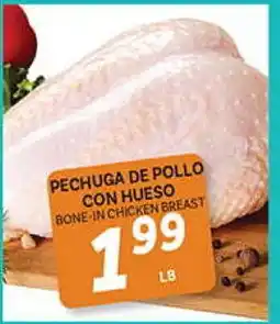 El Paso Grande PECHUGA DE POLLO CON HUESO offer