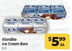 Tony’s Fresh Market Klondike Ice Cream Bars offer