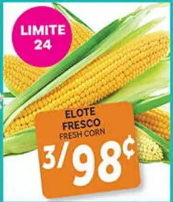 El Paso Grande ELOTE FRESCO offer