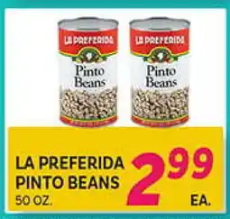 El Paso Grande LA PREFERIDA PINTO BEANS offer