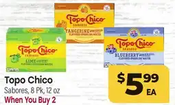 Tony’s Fresh Market Topo Chico Sabores offer