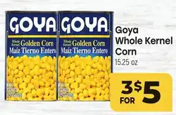 Tony’s Fresh Market Goya Whole Kernel Corn offer