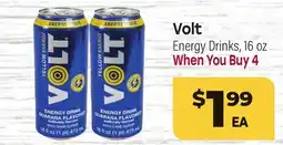 Tony’s Fresh Market Volt Energy Drinks offer