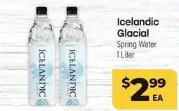 Tony’s Fresh Market Icelandic Glacial Spring Water offer