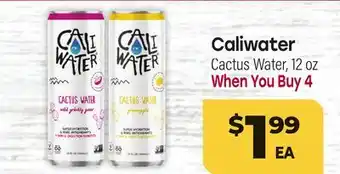 Tony’s Fresh Market Caliwater Cactus Water offer