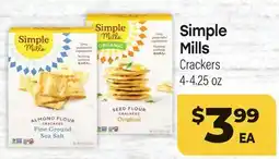 Tony’s Fresh Market Simple Mills Crackers offer