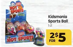 Tony’s Fresh Market Kidsmania Sports Ball offer