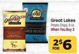 Tony’s Fresh Market Great Lakes Potato Chips offer