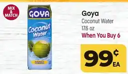 Tony’s Fresh Market Goya Coconut Water offer