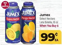 Tony’s Fresh Market Jumex Select Nectars Lata Botella offer