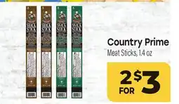 Tony’s Fresh Market Country Prime Meat Sticks offer