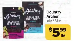 Tony’s Fresh Market Country Archer Jerky offer