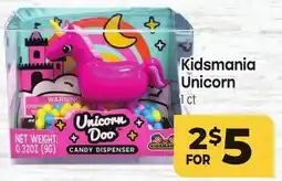 Tony’s Fresh Market Kidsmania Unicorn offer