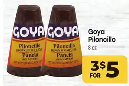 Tony’s Fresh Market Goya Piloncillo offer