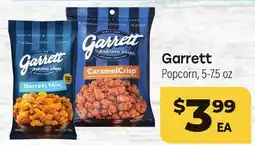 Tony’s Fresh Market Garrett Popcorn offer