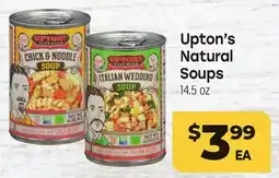 Tony’s Fresh Market Upton's Natural Soups offer