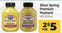 Tony’s Fresh Market Silver Spring Premium Mustard offer