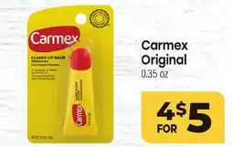Tony’s Fresh Market Carmex Original offer
