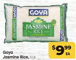 Tony’s Fresh Market Goya Jasmine Rice offer