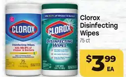 Tony’s Fresh Market Clorox Disinfecting Wipes offer